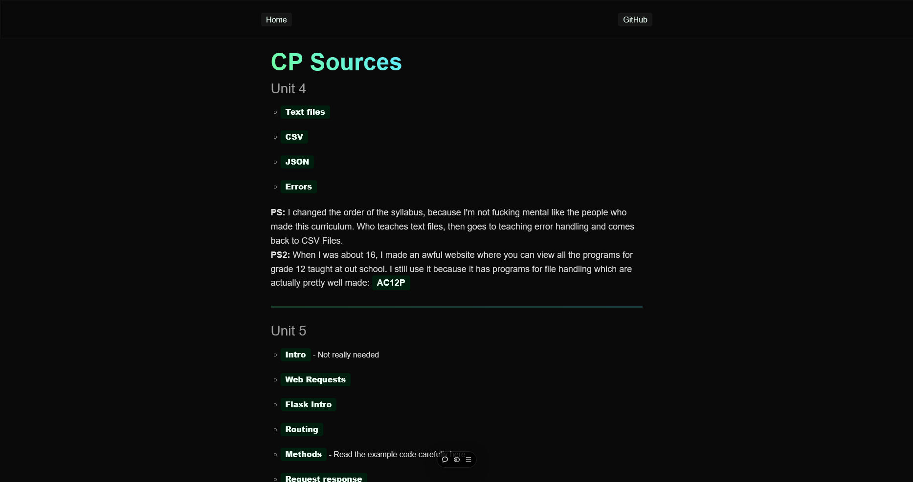Dashboard PolyBot